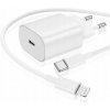 RÝCHLA NABÍJAČKA SIEŤOVÁ NAPÁJACIA JEDNOTKA PRE IPHONE 20W + KÁBEL 2M USB-C