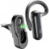 Bluetooth headset Cellularline CAR FLAT vrátane nabíjacej základne do auta, čierny
