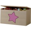 Truhla na hračky - Hviezda Ružová