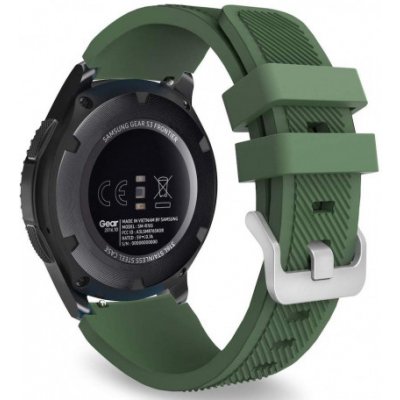 BStrap Silicone Sport remienok na Huawei Watch GT/GT2 46mm, dark green SSG006C0703