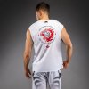 Tričko bez rukávov Venum x Mike Tyson Tiger - Optical White Velikost: L