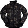 Mil-Tec softshellová bunda SCU 14 - MULTITARN BLACK®, L