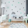 Pastelowe Love Pastelowe Love® samolepka na stenu - malé hviezdičky - 010 - biela Súprava samolepiek