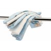 Bomimi Mini Osuška Premium 140 g/m2, 40x40, (2xbiela+3xpotlač), 5ks, medvedík-modrá
