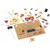 Motorická hračka Bigjigs Toys Kreatívna zatĺkacia hra doprava (691621001790)
