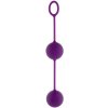 ToyJoy Rock & Roll Balls Venušine guličky Purple, silikónové Kegelove guličky 20 cm x 3,5 cm