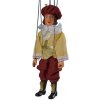 Sádrová marioneta Princ, 20 cm