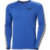 Pánske funkčné tričko Helly Hansen, LIFA ACTIVE STRIPE CREW modrá,čierna,biela L