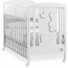Detská postieľka Italbaby Matisse so spúšťacím bokom - grey