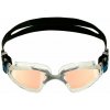 Aqua Sphere Plavecké okuliare KAYENNE PRO zrkadlové šošovky iridescentné - transparent/šedá