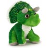 BARRADO Dinosaur triceratops zelený plyšová hračka 27cm 16001968-2