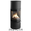 Invicta ALCOR antracit 6kw teplovzdušné krbové kachle