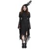 šaty DEVIL FASHION Black Vintage Gothic