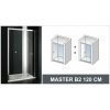 Aquatek MASTER MASTERB2CH12061 (Sprchové dvere Aquatek)