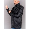 Max Original Leather Pánska kožená bunda 8062 FUR black (L 46-48) - Čierna - L