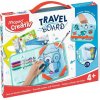 Výtvarný kufrík MAPED Creativ Travel Board Hry a kreslenie so zvieratkami