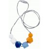 Biberschatz Bite Beads The Blues koráliky na hryzenie 1 ks