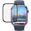 Imak ochranná fólia s čiernym rámčekom pre Apple Watch 42mm (Series 10 / 11) - možnosť vrátiť tovar ZADARMO do 30tich dní