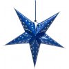 Europalms Star Lantern papírová hvězda 75cm modrá