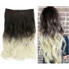 Clip in rýchlopás kučeravý na predlžovanie a zahustenie vlasov ombre 888 / 6T613