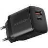 Nabíjačka do siete Axagon USB/USB-C PD 20W (ACU-PQ20) čierna