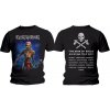 Iron Maiden tričko Axe Eddie Book of Souls European Tour V.2 Čierna S