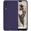Techsuit Carbonite FiberShell puzdro pre Huawei P20 Pro – fialové KF2334389