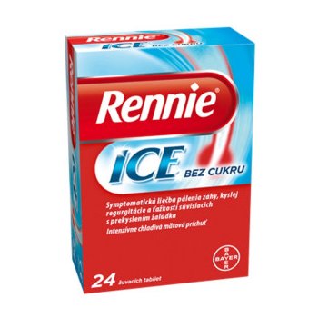 Bayer Rennie Ice bez cukru 24 ks