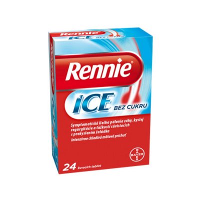 Bayer Rennie Ice bez cukru 24 ks