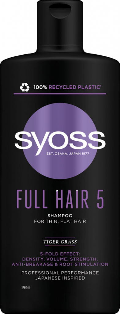 Syoss Full Hair 5 šampón pre jemné vlasy 440 ml