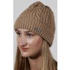 Dámska zimná čiapka Sherpa MARILYN svetlo hnedá UNI