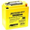 Motobatt MB16U, 20 Ah (20 Ah/12V; 240 A160x90x161 mm; pol. 0,1Prémiové motocyklové baterie MOTOBATT s technologií AGM v konstrukčním řešení QuadFlex, které poskytuje velkou variabilitu pro montáž bate