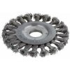 Wolfcraft Kotúčová oceľová kefa WS Ø115 x 22,2 mm 2148000 1 ks