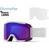 Snowboardové okuliare Smith Squad white vapor | cp edviolet mirror+clear 25/26 - Odosielame do 24 hodín