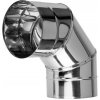 PRODMAX 80 Koleno 90° pevné /1,0mm nerez