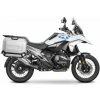 Kompletná sada bočných hliníkových kufrov SHAD TERRA 36L/47L, vrátane montážnej sady SHAD BMW R 1300 GS