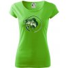 Ryba s prútom - Dámske tričko Pure - M ( Apple Green )