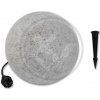 ZÁHRADNÁ ZEMNÁ LAMPA GUĽA IMITÁCIA KAMEŇA LED 35CM E27