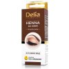 Delia Eyebrow Expert 3.0 Tmavohnedá krémová henna na obočie 15 ml