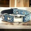 Silver Selene Obojok pre psa Cotton Paws Bespoke Engraved