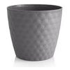 PLASTKON Kvetináč RUBY MAT 19cm antracit