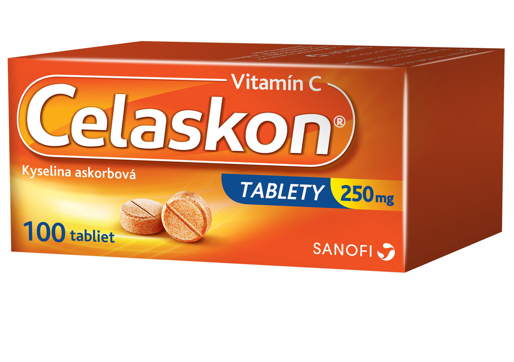 Celaskon tablety Vitamin C 250 mg tbl.100 x 250 mg