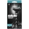 Gillette Mach3 Charcoal + 2 ks hlavic