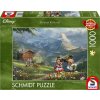 Thomas Kinkade Studios: Disney - Mickey & Minnie v deň Alpen, Puzzle