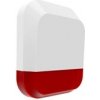 iGET SECURITY DP11 Bezdrátová bateriová venkovní siréna 115 dB pro alarm M4. Indikace alarmu také pomocí červených LED