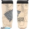 ABYstyle Cestovný hrnček Game of Thrones Winter is Coming 355ml