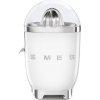 Smeg CJF11WHEU citrusový odšťavňovač, 70 W, manuální tlak, univerzální kužel z nerezové oceli, bílý CJF11WHEU