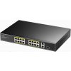Switch CUDY 16-Port 10/100M PoE+ Switch with 1Gigabit Uplink and 1 Gigabit Combo SFP Port 200W (FS1018PS1)
