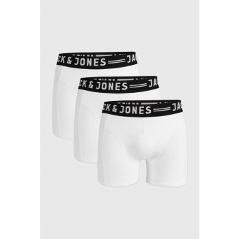 3Pack pánske boxerky Jack and Jones viacfarebné 12081832 light grey