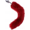 Análny kolík s chvostom Fox Tail Red